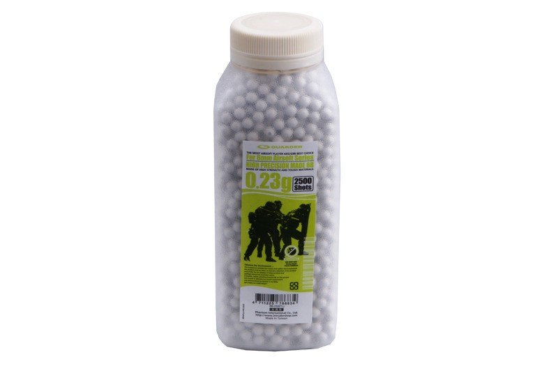 Guarder 0,23g BB pellets - 2500 pieces White 