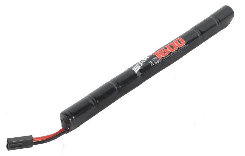 Airsoft battery NiMH 9,6V 1600mAh Tamiya stick  