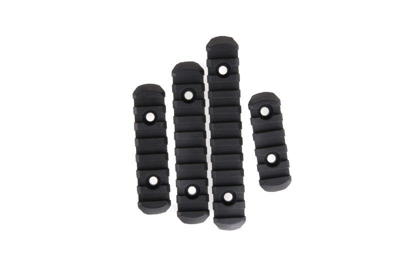 A set of polymer RIS rails for the MOE grip Element Black 