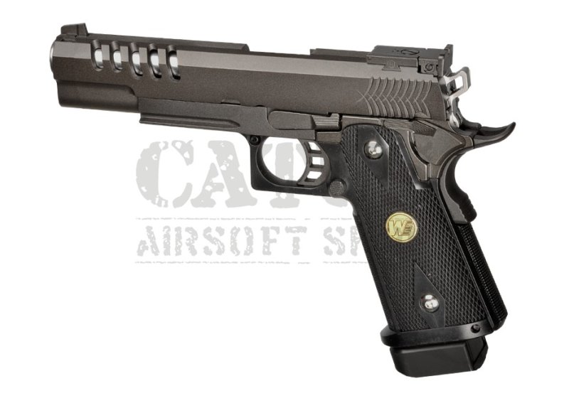 WE airsoft pistol GBB Hi-Capa 5.1 K Version Full Metal Green Gas Black 