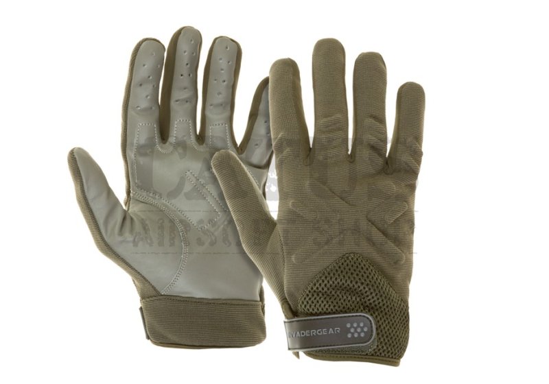 Tactical shooting gloves Invader Gear OD Green Camo XL