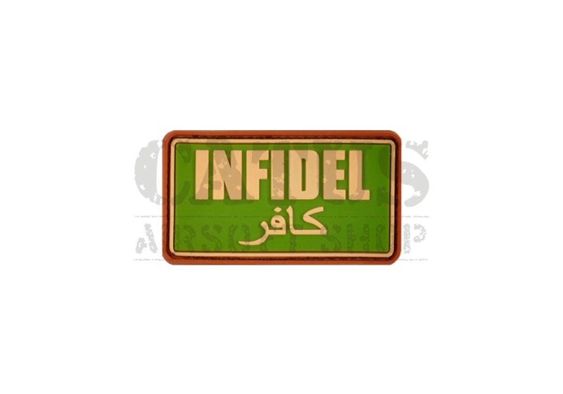 Infidel Rubber Patch SWAT Oliva 