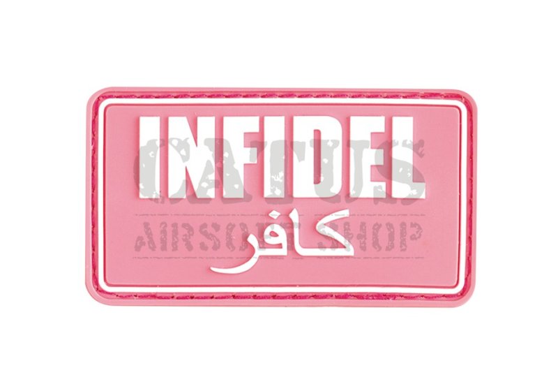Infidel Rubber Patch SWAT Pink 