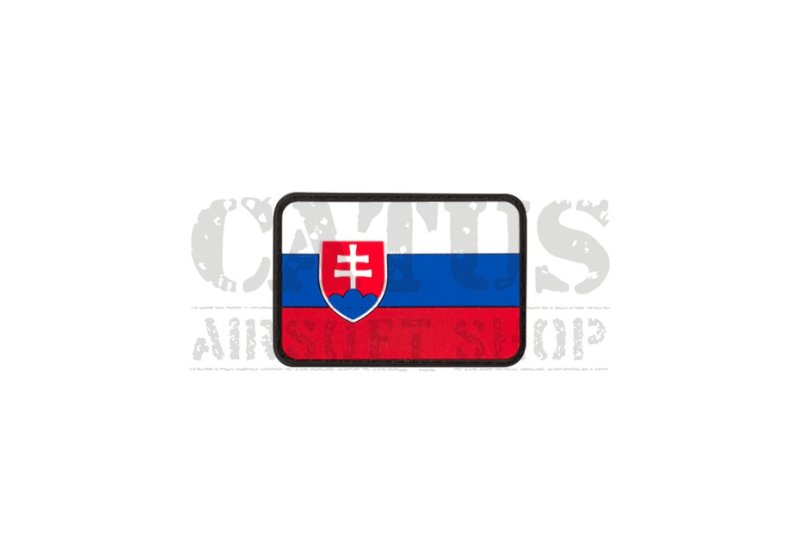 3D velcro patch Slovakia Flag Color 