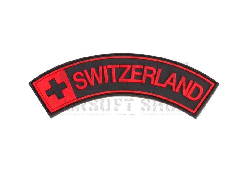 Switzerland Rubber Patch Desert Black Medic 