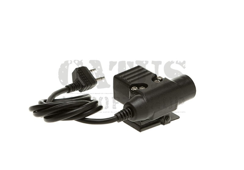 PTT U94 Midland Connector Two Pin Z-Tactical Black 
