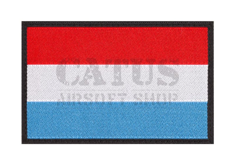 Velcro patch Luxembourg flag Color 
