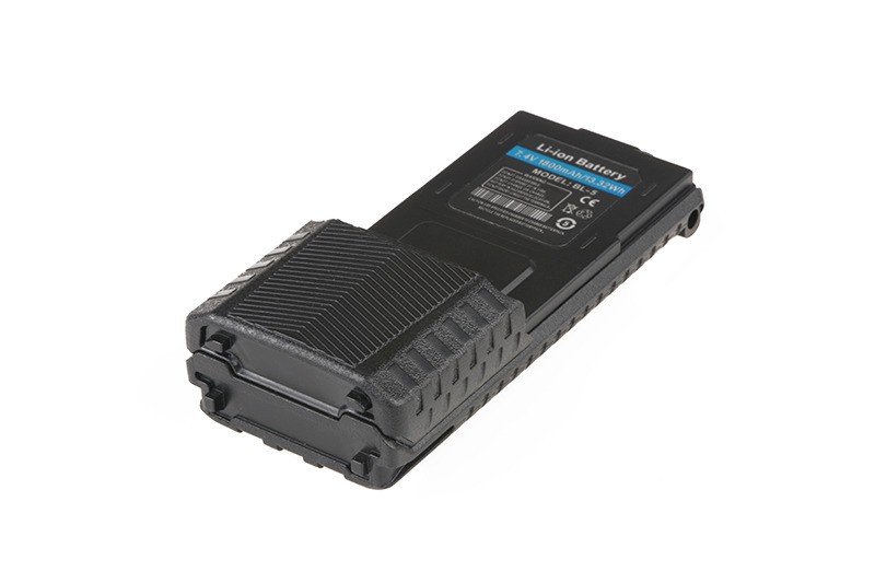 Extra battery 3800mAh for Baofeng UV-5R Black 