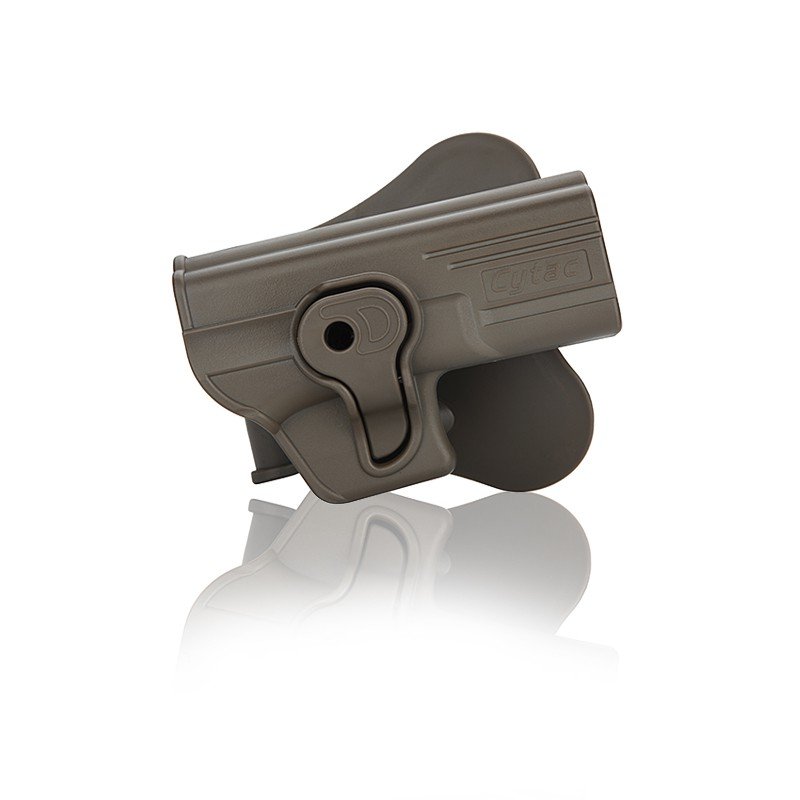 Airsoft belt pistol holster for series Glock WE/TM/KJW Amomax Dark Earth 