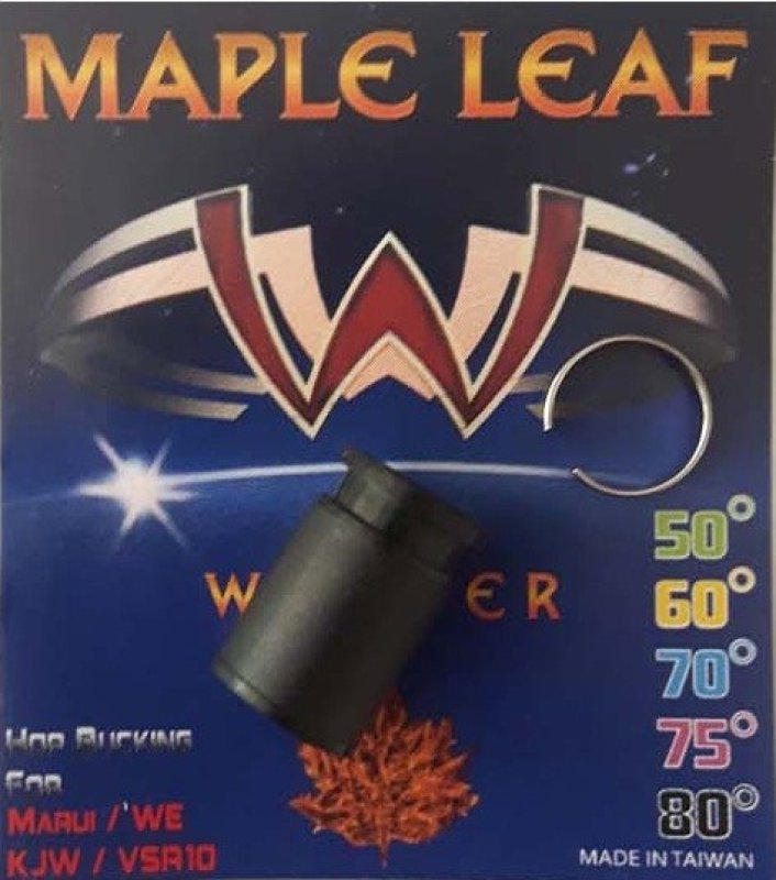 Airsoft Hop-up Rubber Wonder 80° Maple Leaf Black 