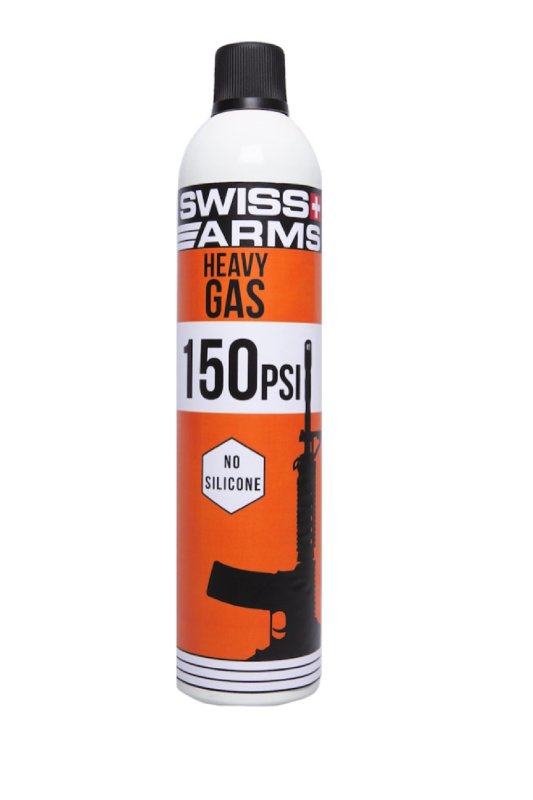 Airsoft Gas Green Gas 600ml - strong Swiss Arms  