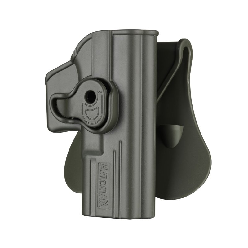 Belt holster for Glock WE/TM/KJW Amomax Airsoft pistol Oliva 
