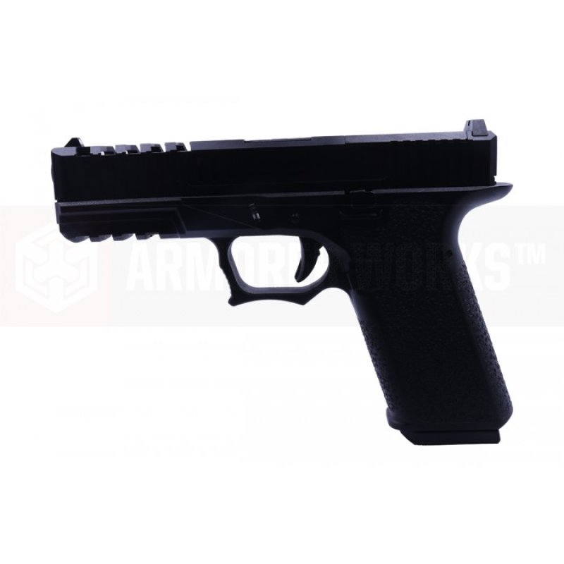 Armored Works airsoft pistol GBB VX7210 MOS Metal Green Gas Black 