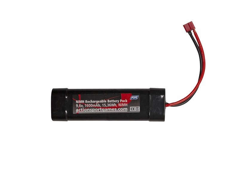 Airsoft battery NiMH 9,6V 1600mAh Deans-T  