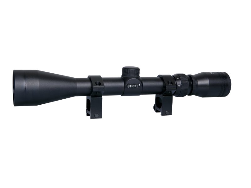 Riflescope 3-9X40 with ASG mount Black