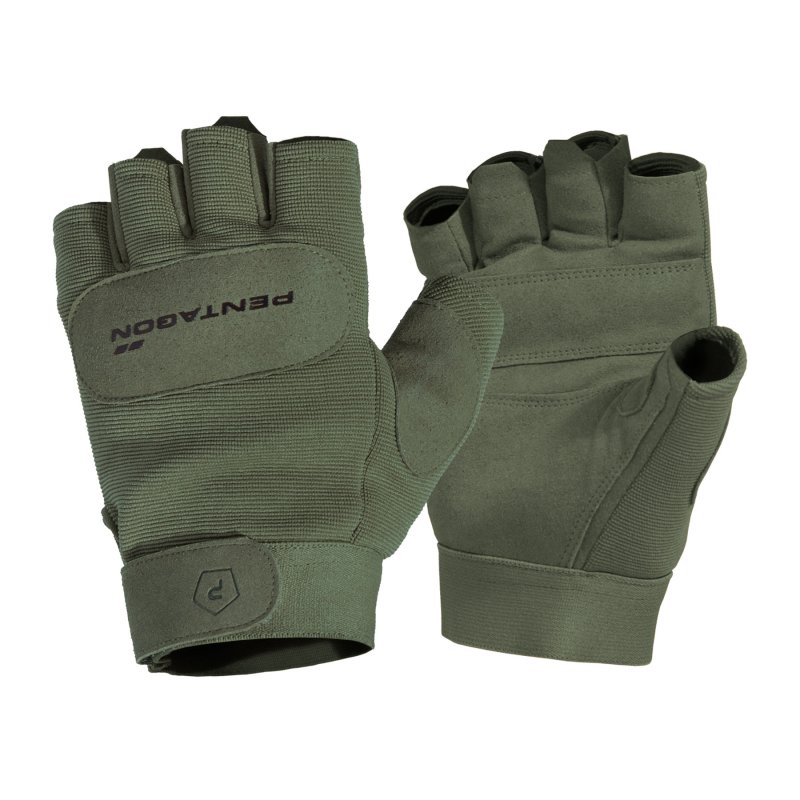 Tactical Gloves Duty Mechanic 1/2 Pentagon Oliva XL