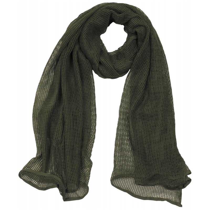 Camouflage net scarf MFH Oliva 