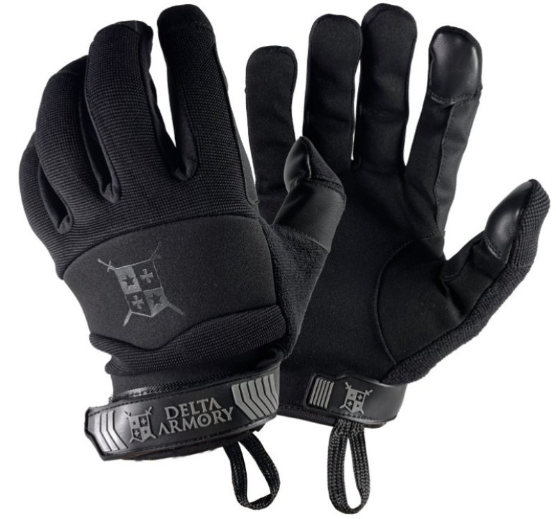 Tactical Gloves Delta Shooter Black XS
