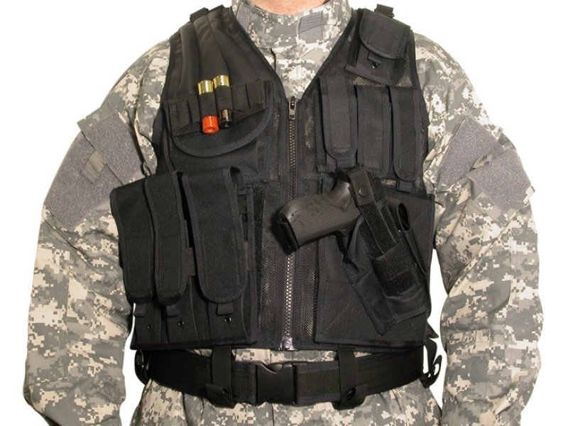 Tactical vest BT-4 CyberGun Black 