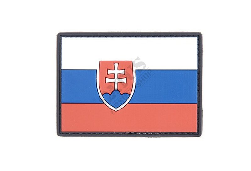 Velcro patch 3D Slovak flag  