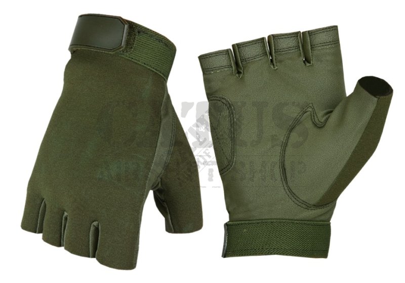 Half Finger Shooting Gloves Invader Gear Oliva XL