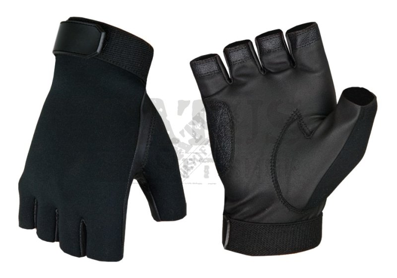 Half Finger Shooting Gloves Invader Gear Black XL