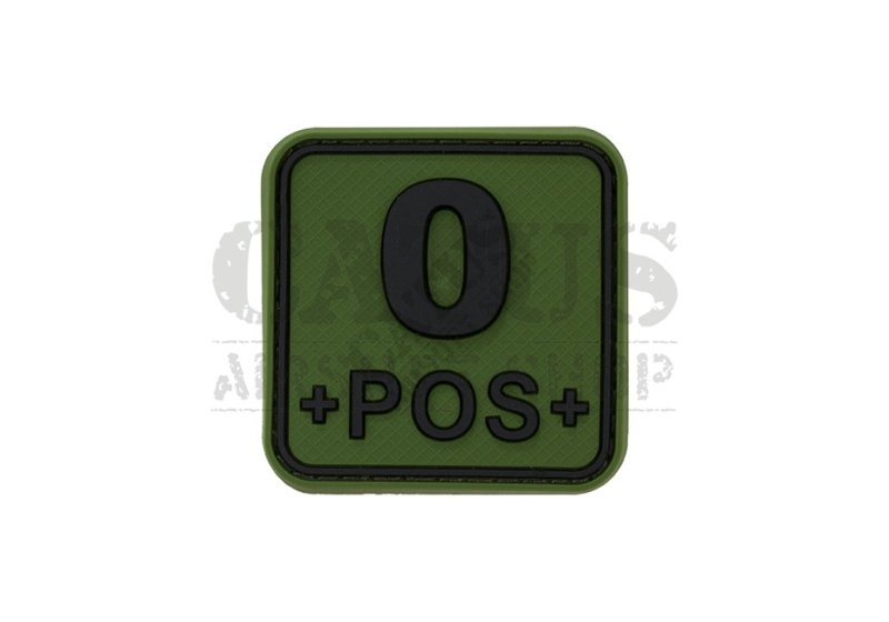 3D velcro patch 0 Pos Forest 