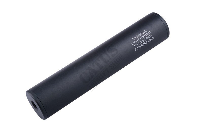 Airsoft silencer 200×40mm WELL Black 