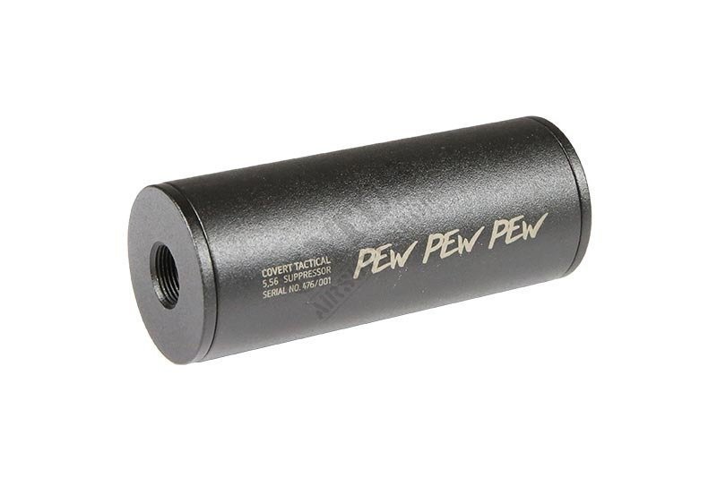 Airsoft silencer Pew Pew Pew Pew 100x40mm Airsoft Engineering Black