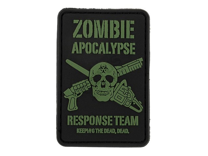 3D velcro patch Zombie Apocalypse  