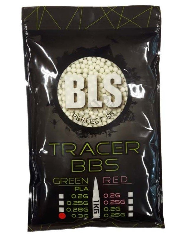 Airsoft BB BLS Tracer 0,30g 3330pcs Glow in the Dark 