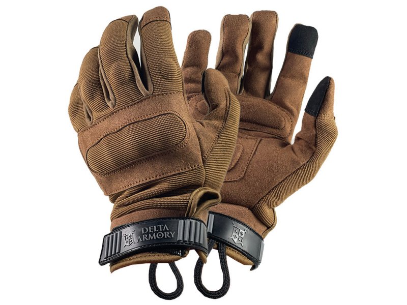 Defender Delta Armory Tactical Gloves Tan M