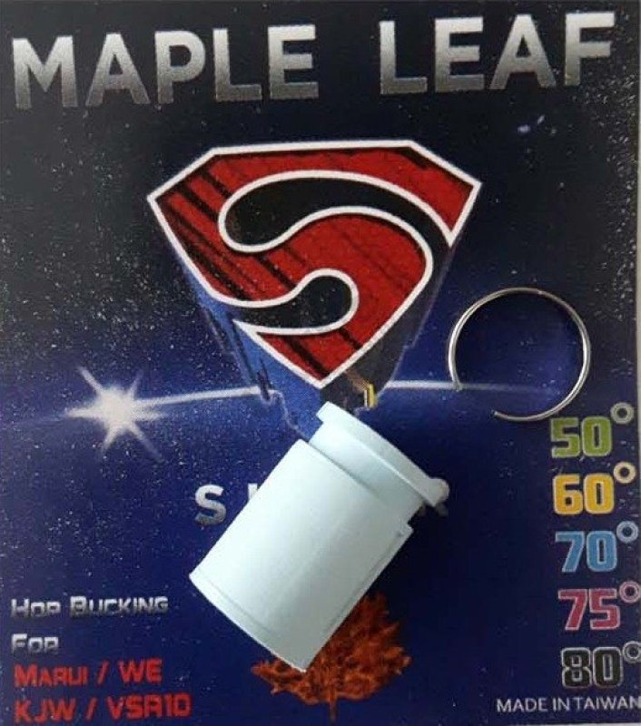 Airsoft Hop-up rubber Super 70° Maple Leaf Blue 
