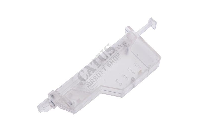 Speed loader for airsoft magazines 155BB transparent White 