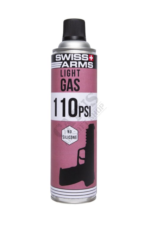 Airsoft Gas Green Gas 110 PSI Dry 600ml Swiss Arms  