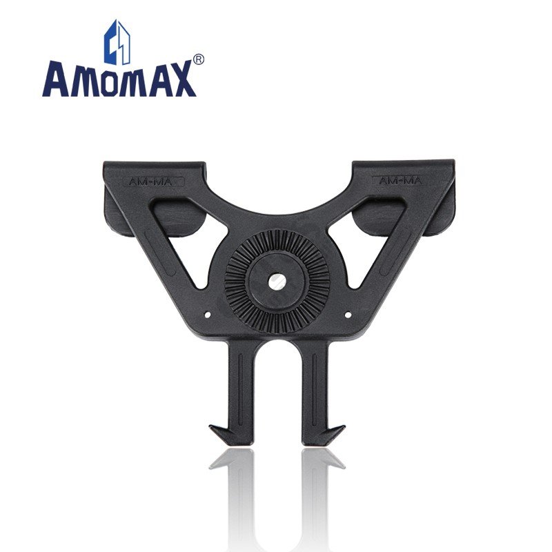 MOLLE platform on Anomax plastic holster Black 