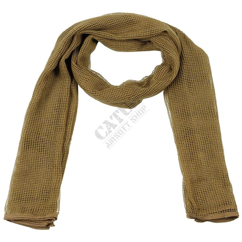 Camouflage net scarf MFH Coyote 