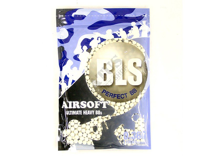 Airsoft BB BLS Precision 0,36g/1000pcs White