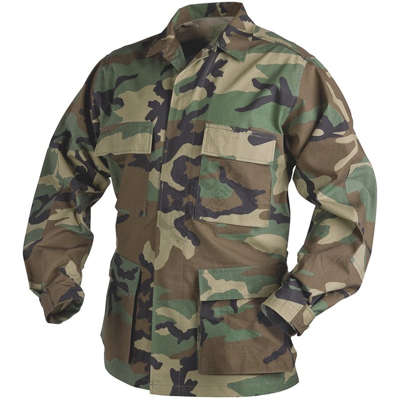 Camouflage blouse BDU Mil-Tec Woodland XL