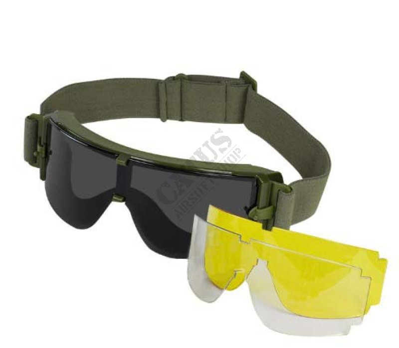 GX 1000 set Guerilla Tactical goggles Oliva 