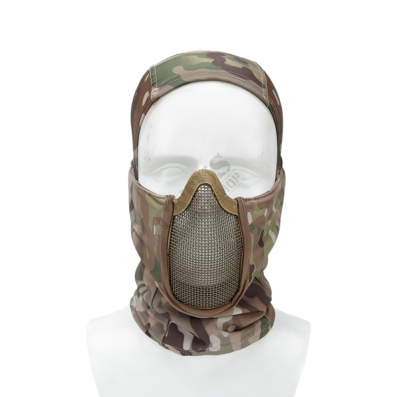 Fighter Guerilla Tactical hood+mask Multicam 