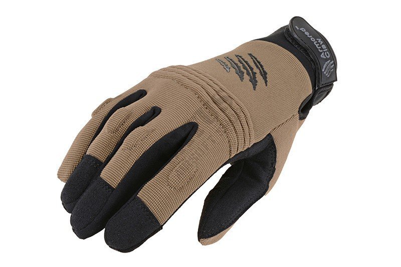 CovertPro Armored Claw Tactical Gloves Tan XXL