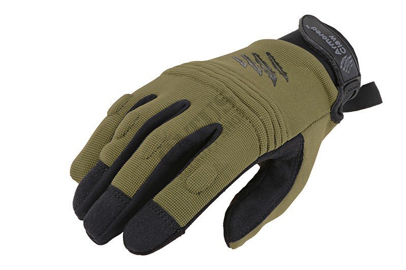 CovertPro Armored Claw Tactical Gloves Oliva XS