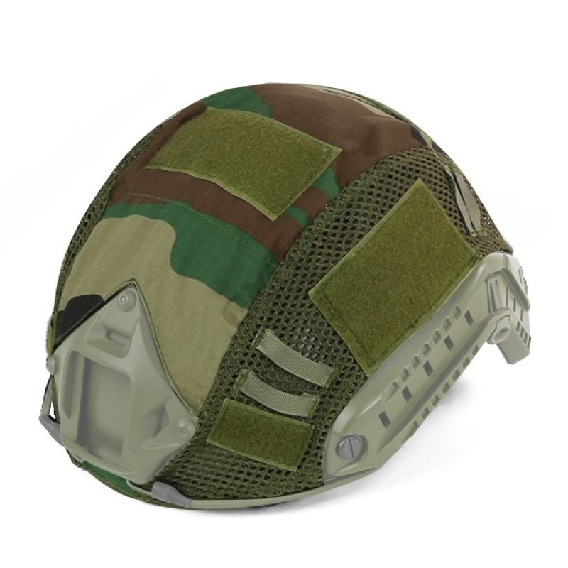 Cover for airsoft helmet FAST ver.2 Guerilla Tactical Woodland 
