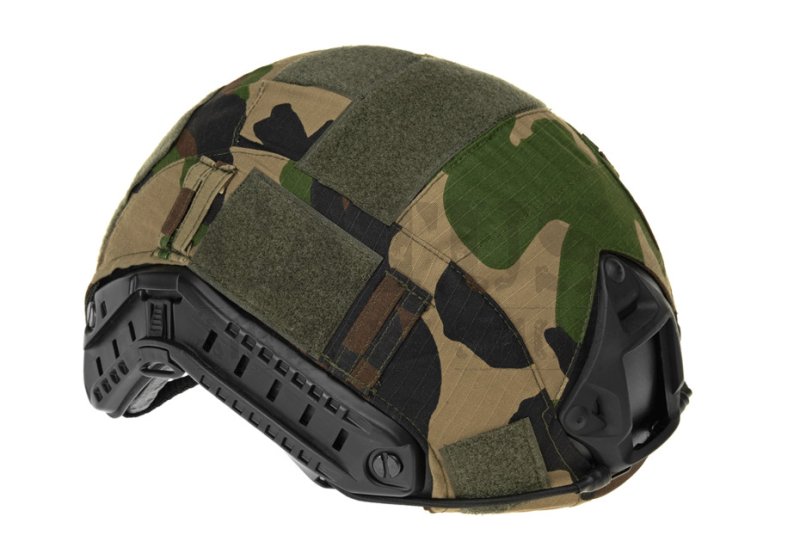 Airsoft helmet cover FAST Invader Gear Woodland 