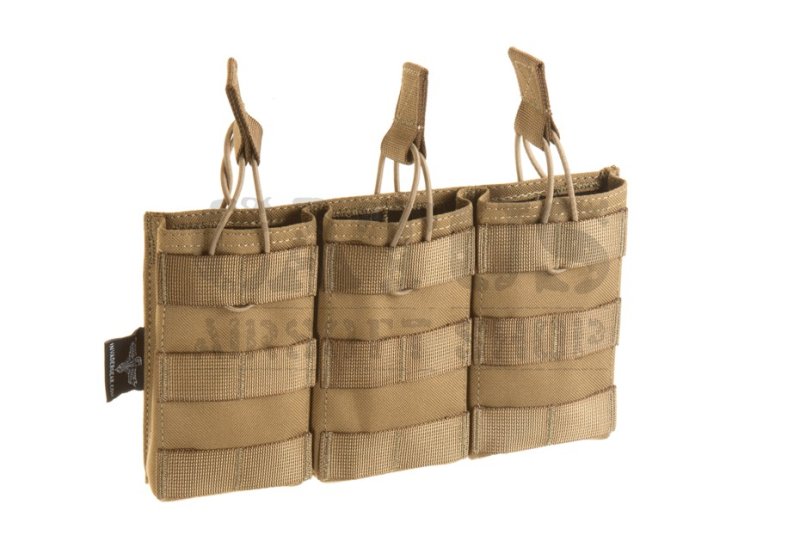 Pouch MOLLE holster for M4 magazine triple Invader Gear Coyote 