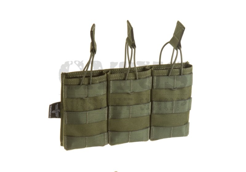 Pouch MOLLE holster for M4 magazine triple Invader Gear Oliva 