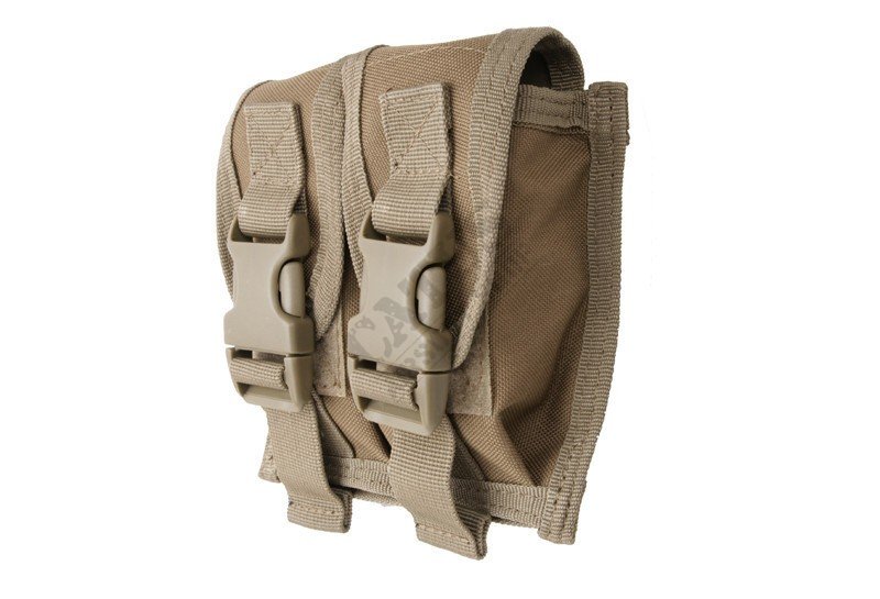 MOLLE pouch for double pistol magazines GFC Tan 