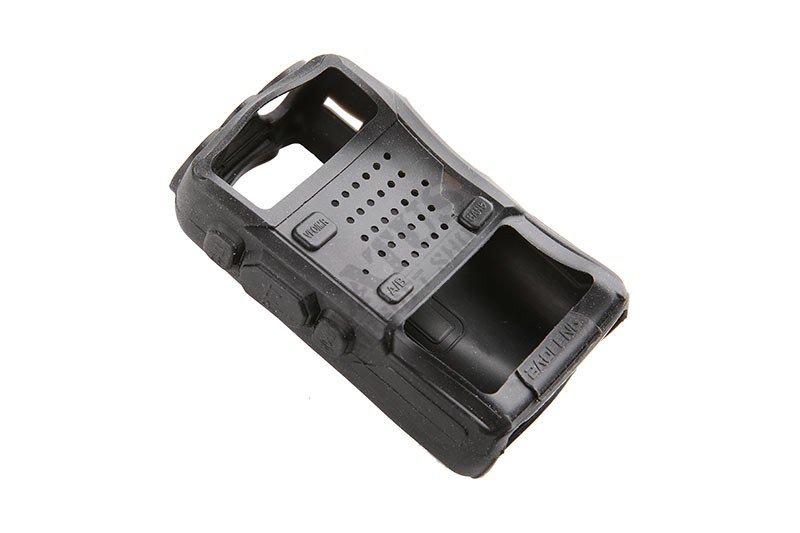 Elastic protective case for the Baofeng UV-5R radio Black 