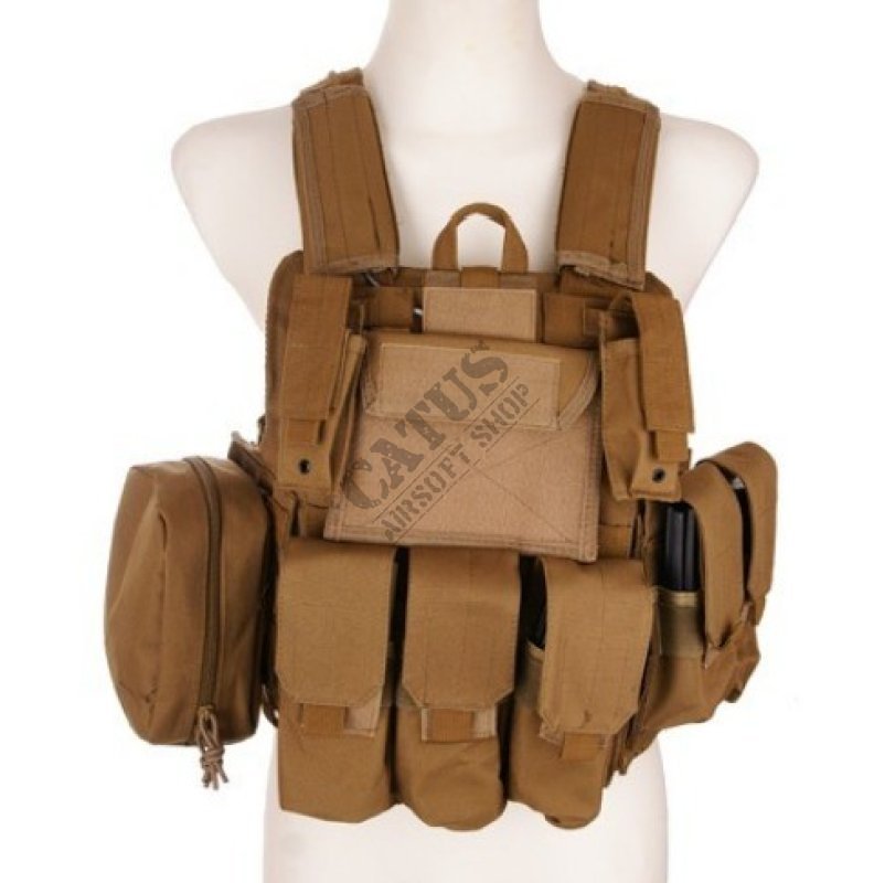 Tactical vest CIRAS MAR 600D Guerilla Tactical Tan 